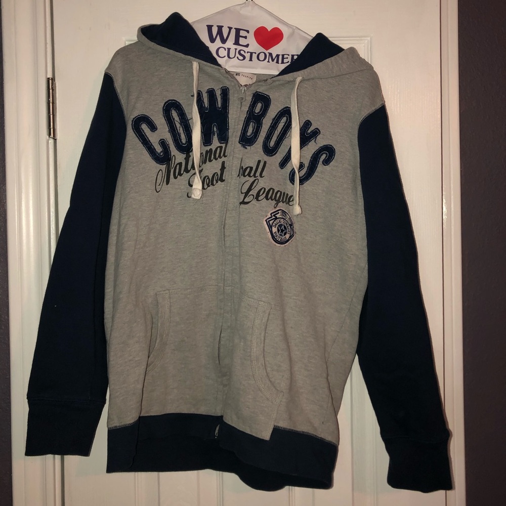 Women’s Dallas Cowboys Zip hoodie Large